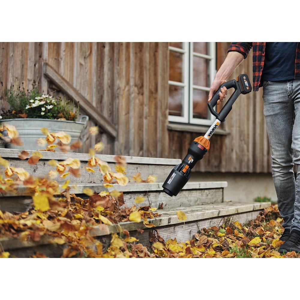 WORX WG543E 20Volt 4.0Ah. Li-ion Kömürsüz Profesyonel Devir Ayarlı Yaprak Üfleme - . Görsel