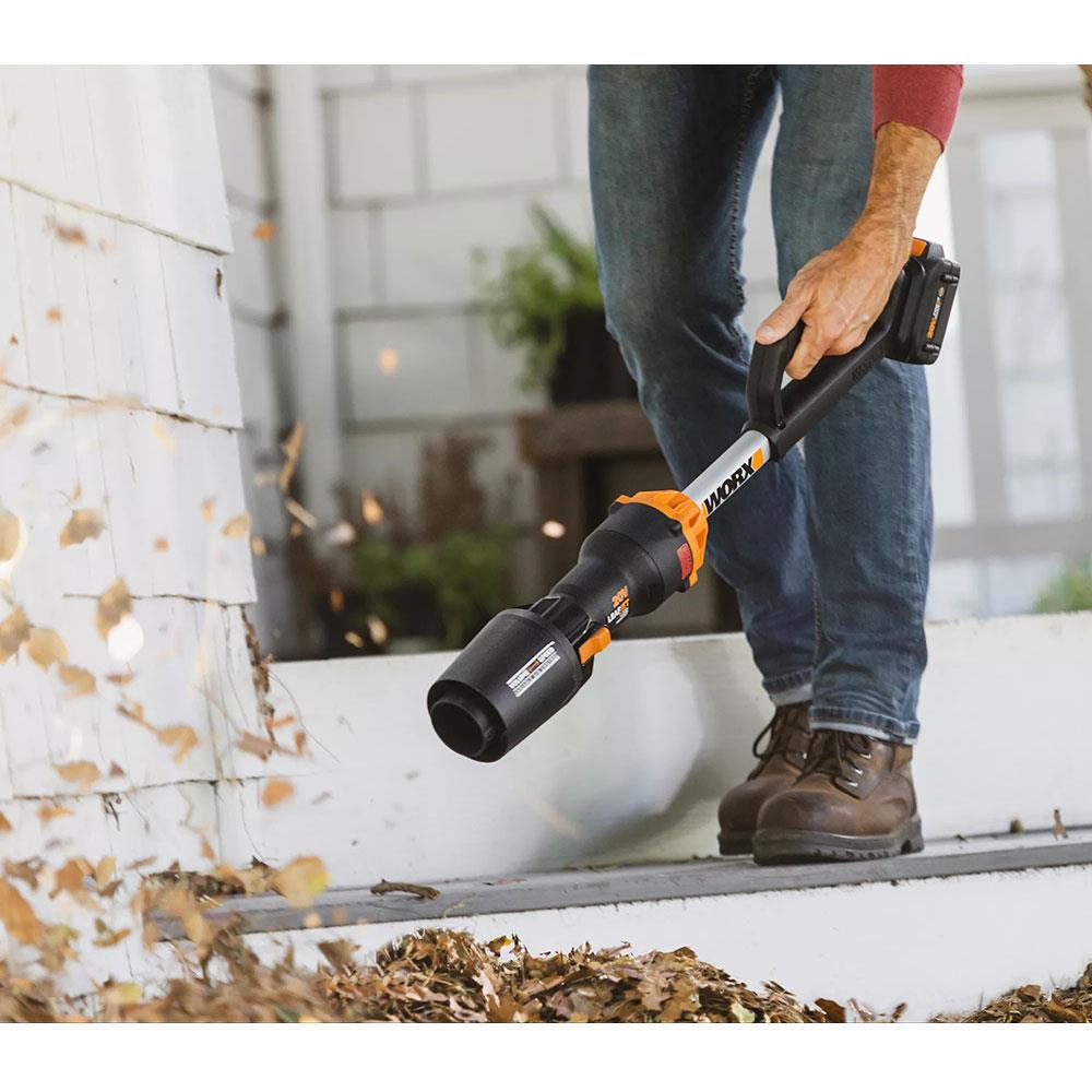 WORX WG543E 20Volt 4.0Ah. Li-ion Kömürsüz Profesyonel Devir Ayarlı Yaprak Üfleme - . Görsel