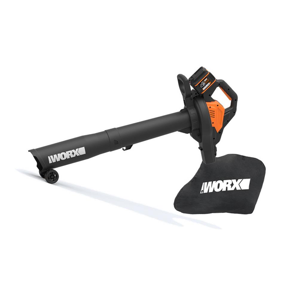 WORX WG583E 40Volt 4.0Ah. Li-ion Kömürsüz Profesyonel Yaprak Toplama ve Üfleme - . Görsel