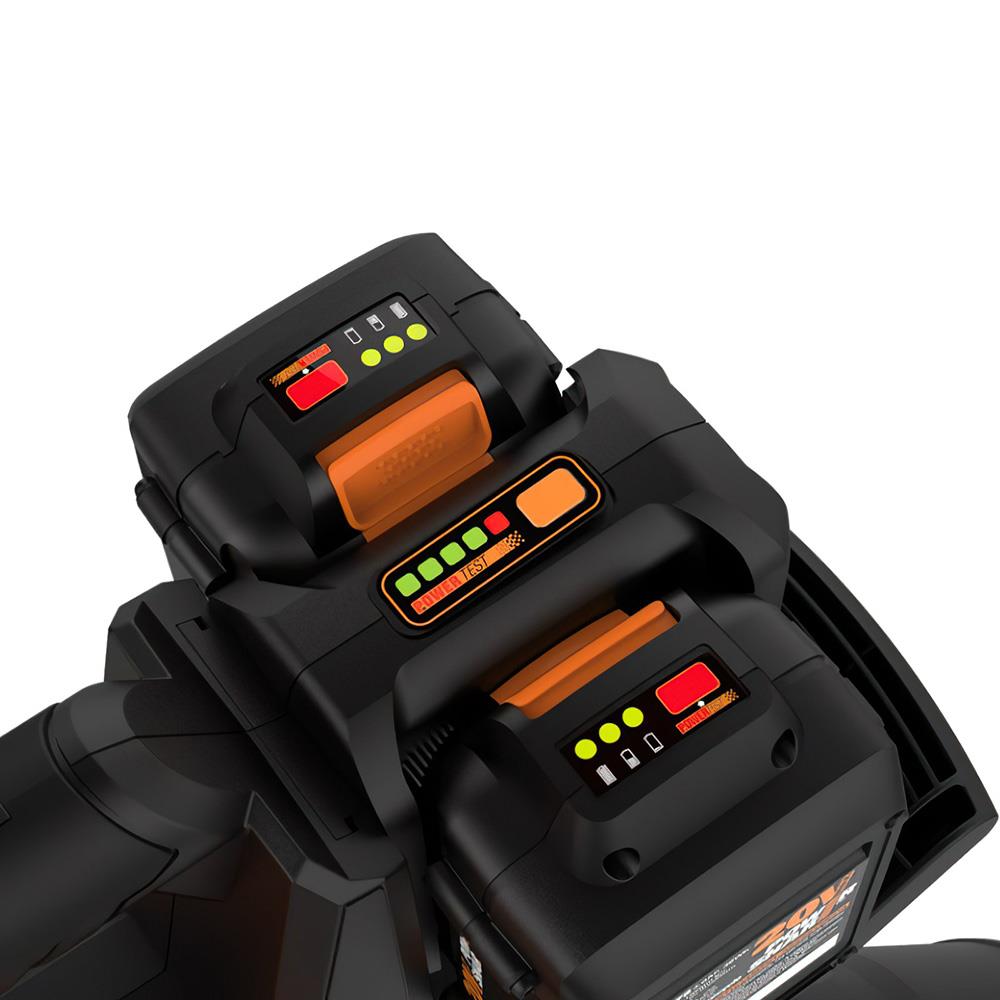 WORX WG583E 40Volt 4.0Ah. Li-ion Kömürsüz Profesyonel Yaprak Toplama ve Üfleme - . Görsel