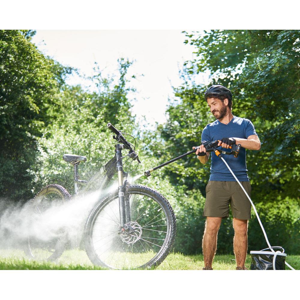 WORX WG620E.2 20Volt 2.0Ah. Li-ion 24 Bar Basınçlı Yıkama Tabancası + 4 Parça Yıkama Seti - . Görsel
