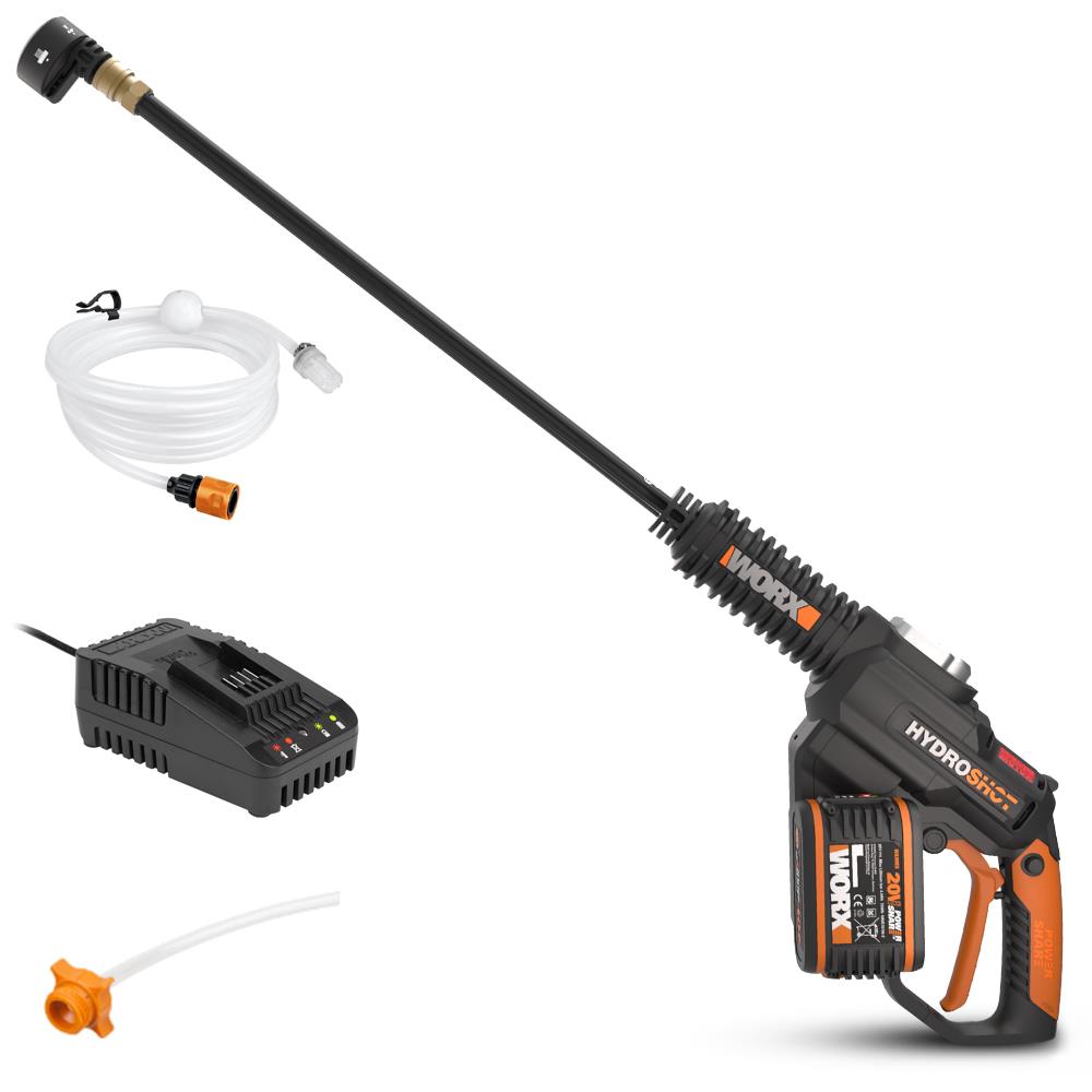WORX WG630E 20Volt 4.0Ah. Li-ion 25Bar Kömürsüz Basınçlı Yıkama Tabancası + 2 Parça Yıkama Seti - . Görsel