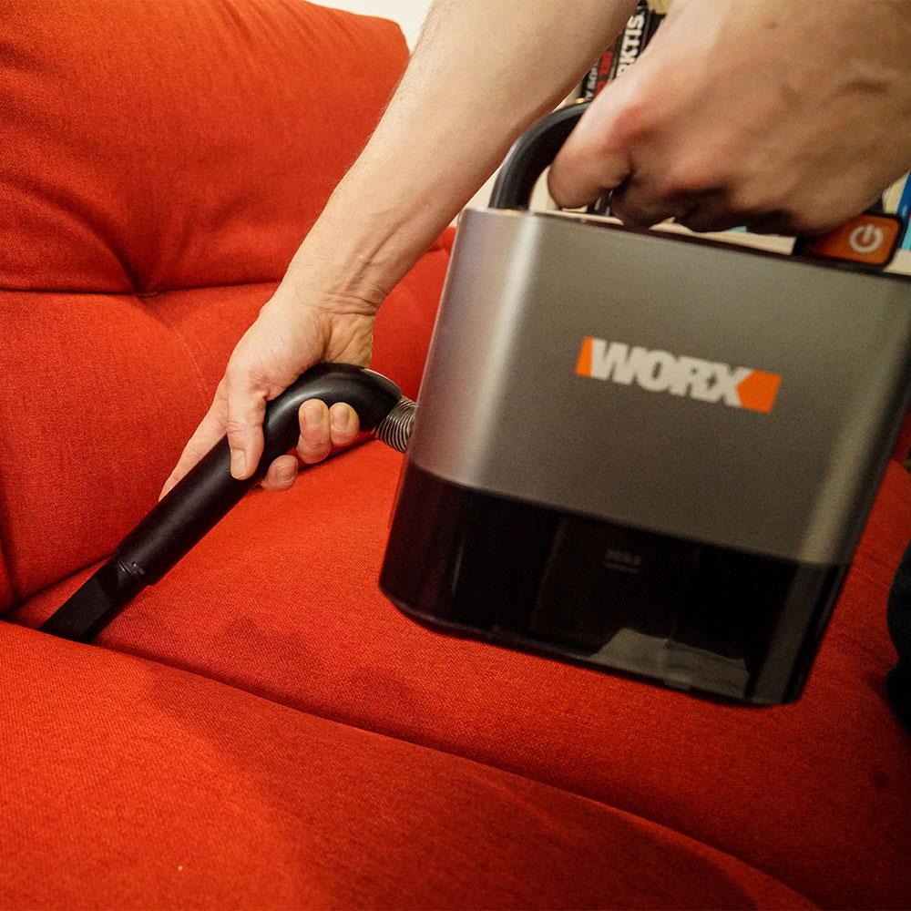 WORX WX030 20Volt 2.0Ah. 30W/10Kpa Li-ion Flexi Esnek Hortumlu Profesyonel Kompakt Şarjlı Süpürge - . Görsel