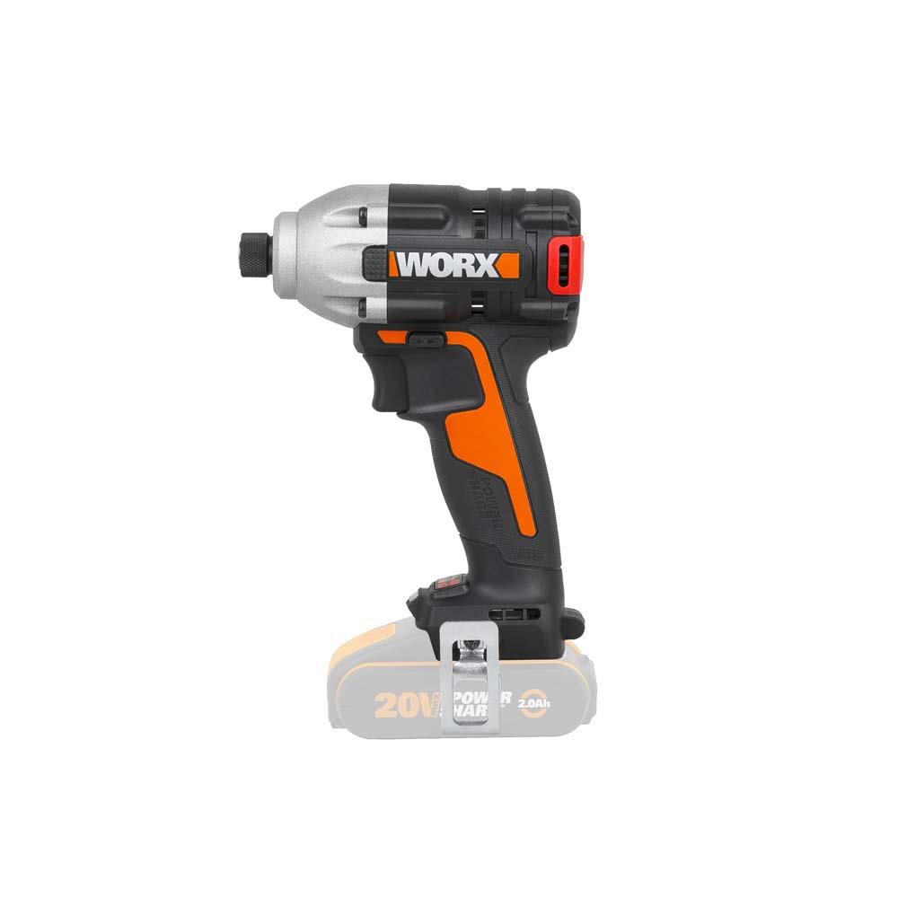 WORX WX261.9 20Volt 260Nm Kömürsüz Profesyonel Darbeli Tornavida (Akü Dahil Değildir) - . Görsel