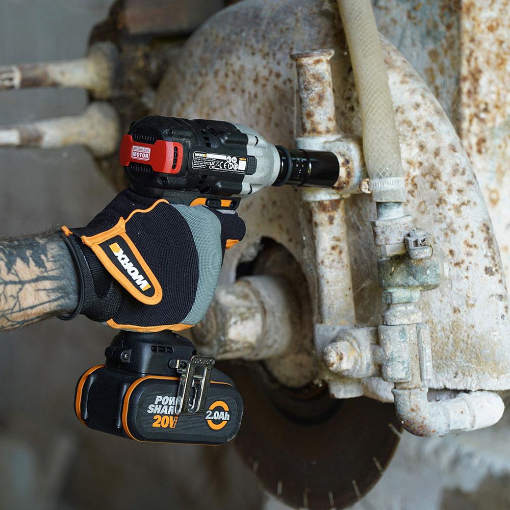 WORX WX272.9 20Volt 300Nm Kömürsüz Profesyonel Somun Sıkma (Akü Dahil Değildir) - . Görsel