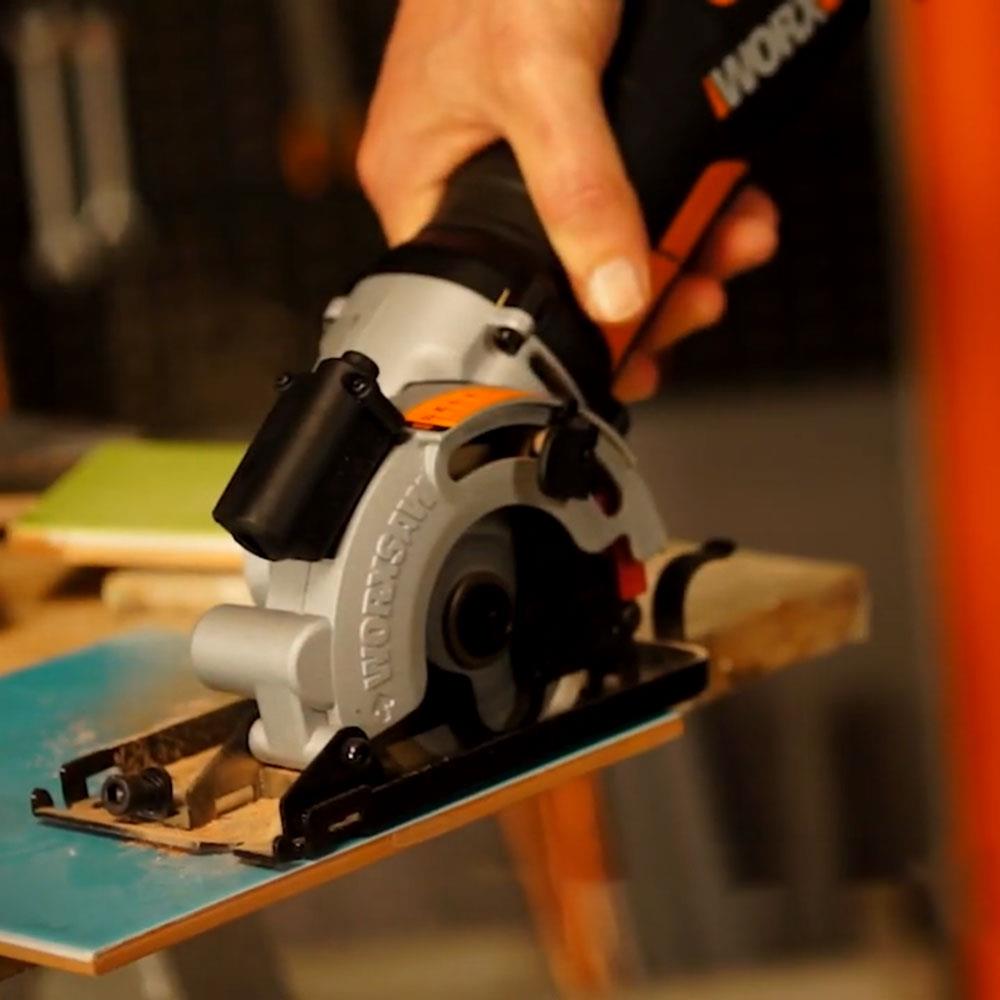WORX WX426 400Watt Profesyonel Çok Amaçlı Lazerli Daire Testere - . Görsel