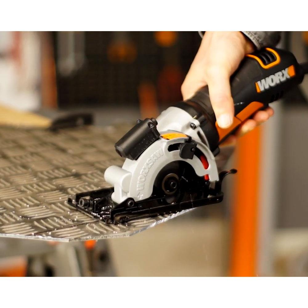 WORX WX426 400Watt Profesyonel Çok Amaçlı Lazerli Daire Testere - . Görsel