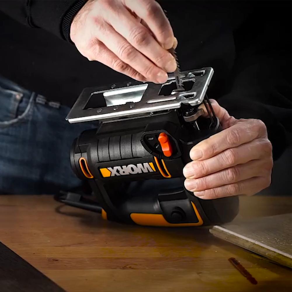 WORX WX479 750Watt Profesyonel Devir Ayarlı Dekupaj Testere - . Görsel