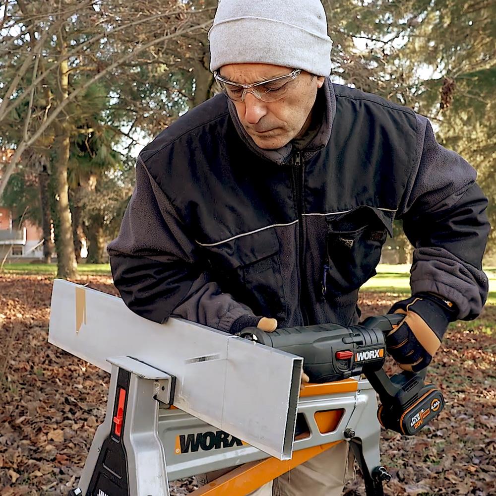 WORX WX516 20Volt 4.0Ah. Li-ion Kömürsüz Profesyonel Tilki Kuyruğu Testere - . Görsel