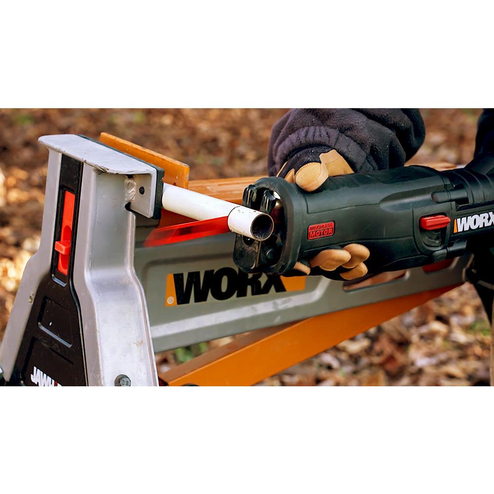 WORX WX516 20Volt 4.0Ah. Li-ion Kömürsüz Profesyonel Tilki Kuyruğu Testere - . Görsel