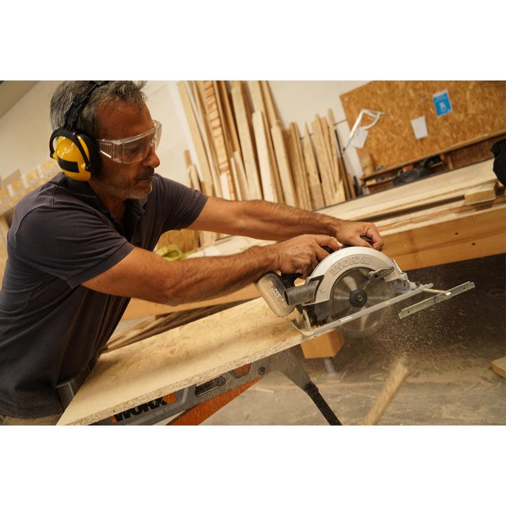 WORX WX520 20Volt 4.0Ah. Li-ion Kömürsüz Profesyonel Daire Testere - . Görsel