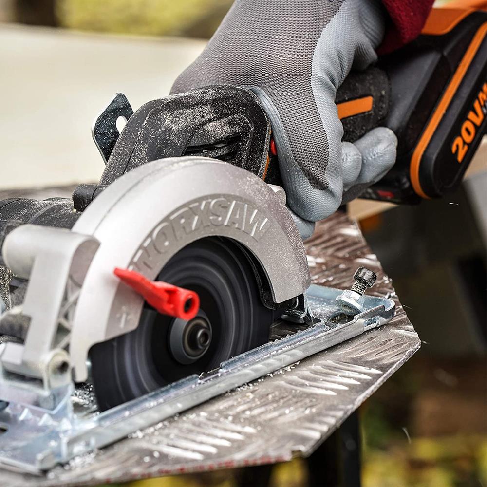WORX WX531 20Volt 2.0Ah. Li-ion 120mm Kömürsüz Profesyonel Çok Amaçlı Daire Testere - . Görsel