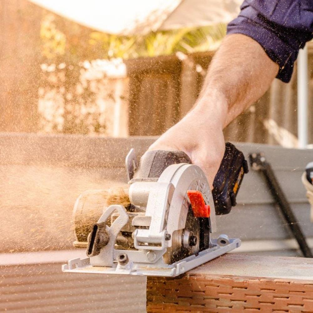 WORX WX531 20Volt 2.0Ah. Li-ion 120mm Kömürsüz Profesyonel Çok Amaçlı Daire Testere - . Görsel