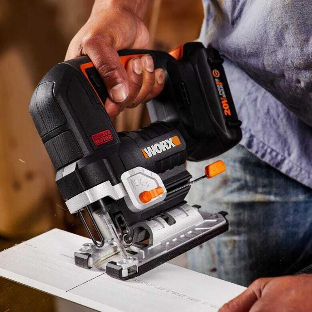 WORX WX542.9 20Volt Profesyonel Kömürsüz Dekupaj Testere (Akü Dahil Değildir) - . Görsel
