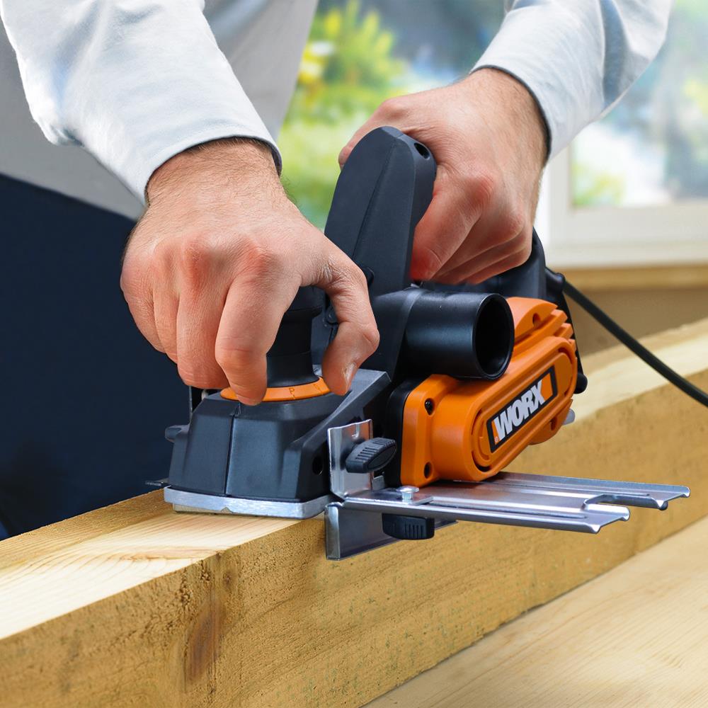 WORX WX615 750Watt 82mm Çift Bıçaklı Profesyonel Planya - . Görsel