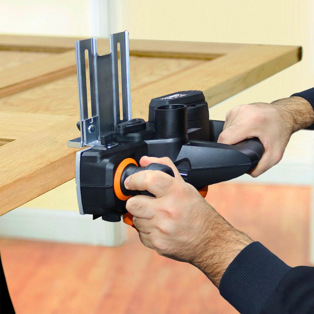 WORX WX615 750Watt 82mm Çift Bıçaklı Profesyonel Planya - . Görsel