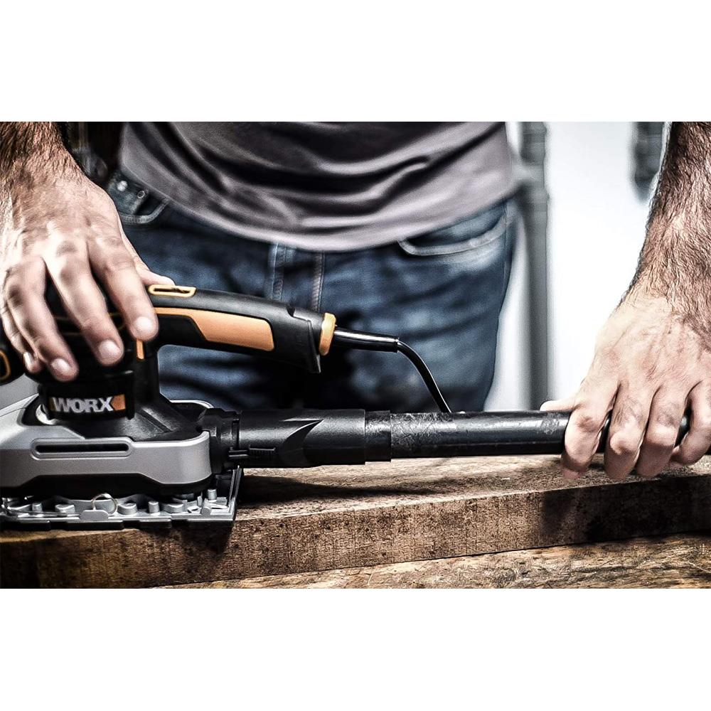 WORX WX642.1 270Watt Profesyonel Devir Ayarlı Titreşimli Zımpara - . Görsel