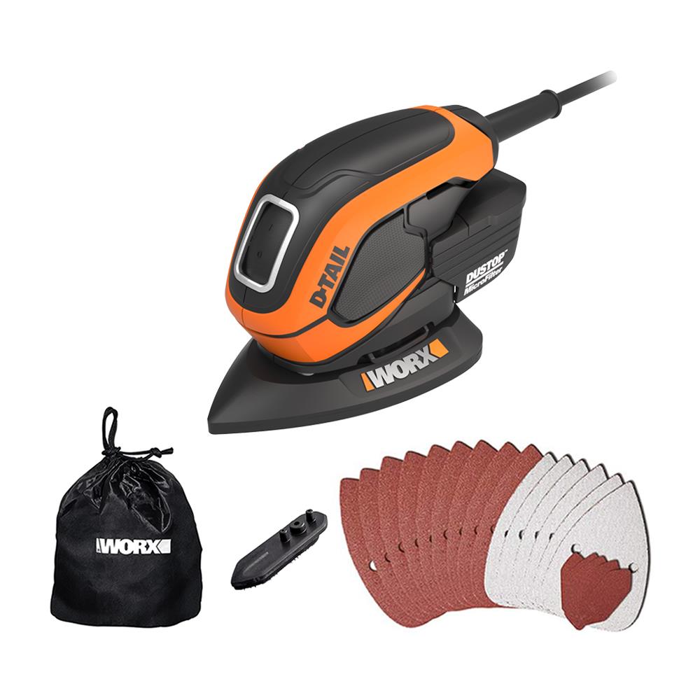 WORX WX648 65Watt Mouse Zımpara - . Görsel