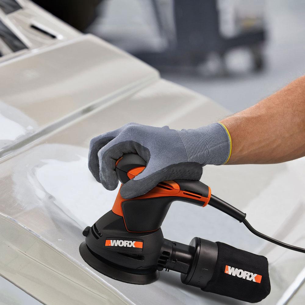 WORX WX652.1 320Watt 125mm Profesyonel Eksantrik Zımpara - . Görsel