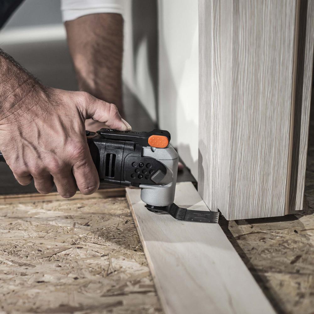 WORX WX696 20Volt 2.0Ah. Li-ion Profesyonel Çok Amaçlı Devir Ayarlı Şarjlı Kesme, Raspalama ve Zımpara - . Görsel